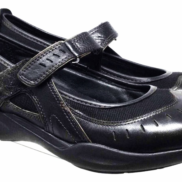 clarks wave cruise black leather
